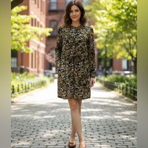 Triple Five Soul NYC | Floral Utility Shirt Dress - Size L